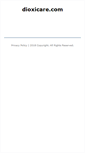 Mobile Screenshot of dioxicare.com